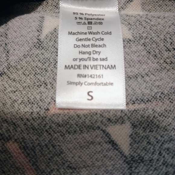 NWT Lularoe Cassie Pencil Midi Skirt Size Small Office Geometric Stretch Comfy - Picture 6 of 6